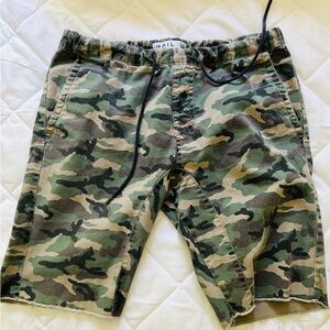 The Rail Slim Fit Camo Shorts